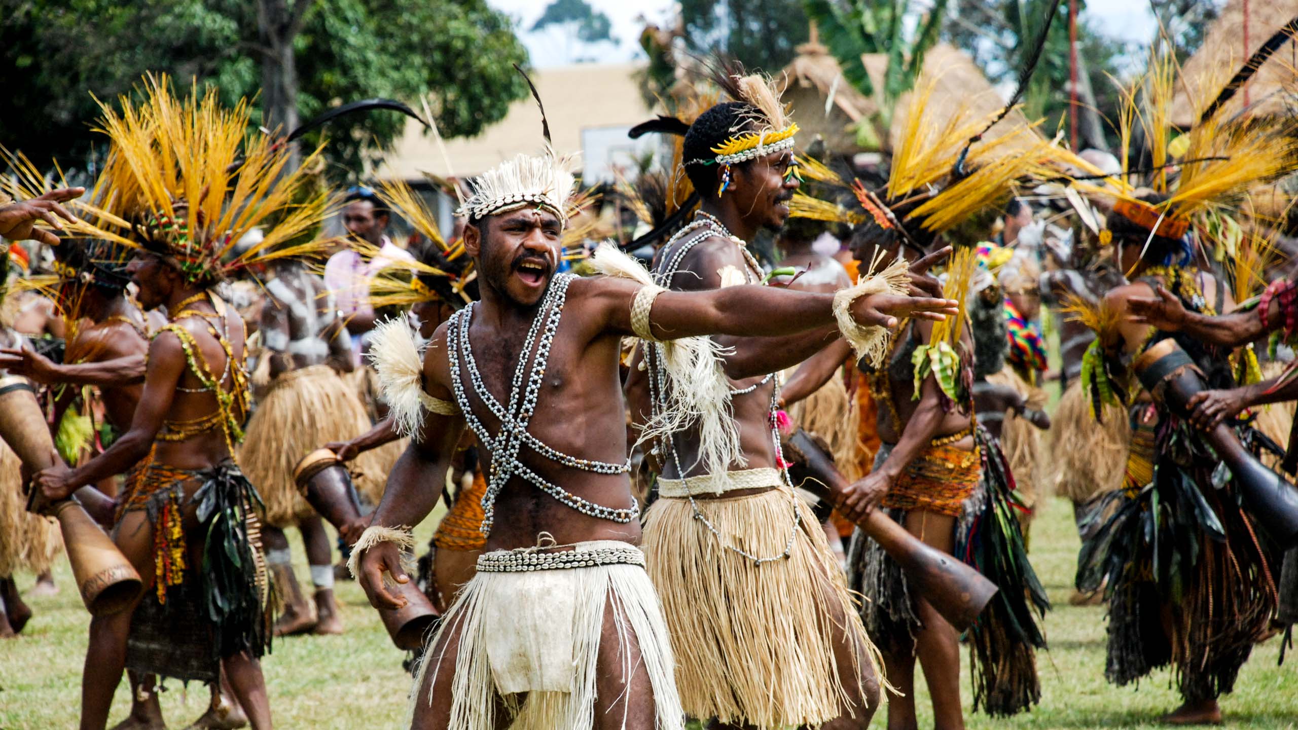 The Goroka show in Papua New Guinea