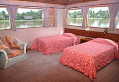 Board the comfortable MV Sepik for a few days on the river