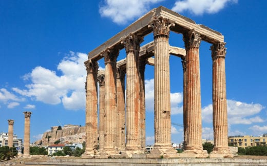 Temple of Olympian Zeus, Athens, Greece