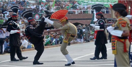 Amristar Wagah Border India Pakistan