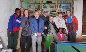 Group photo in Uganda 